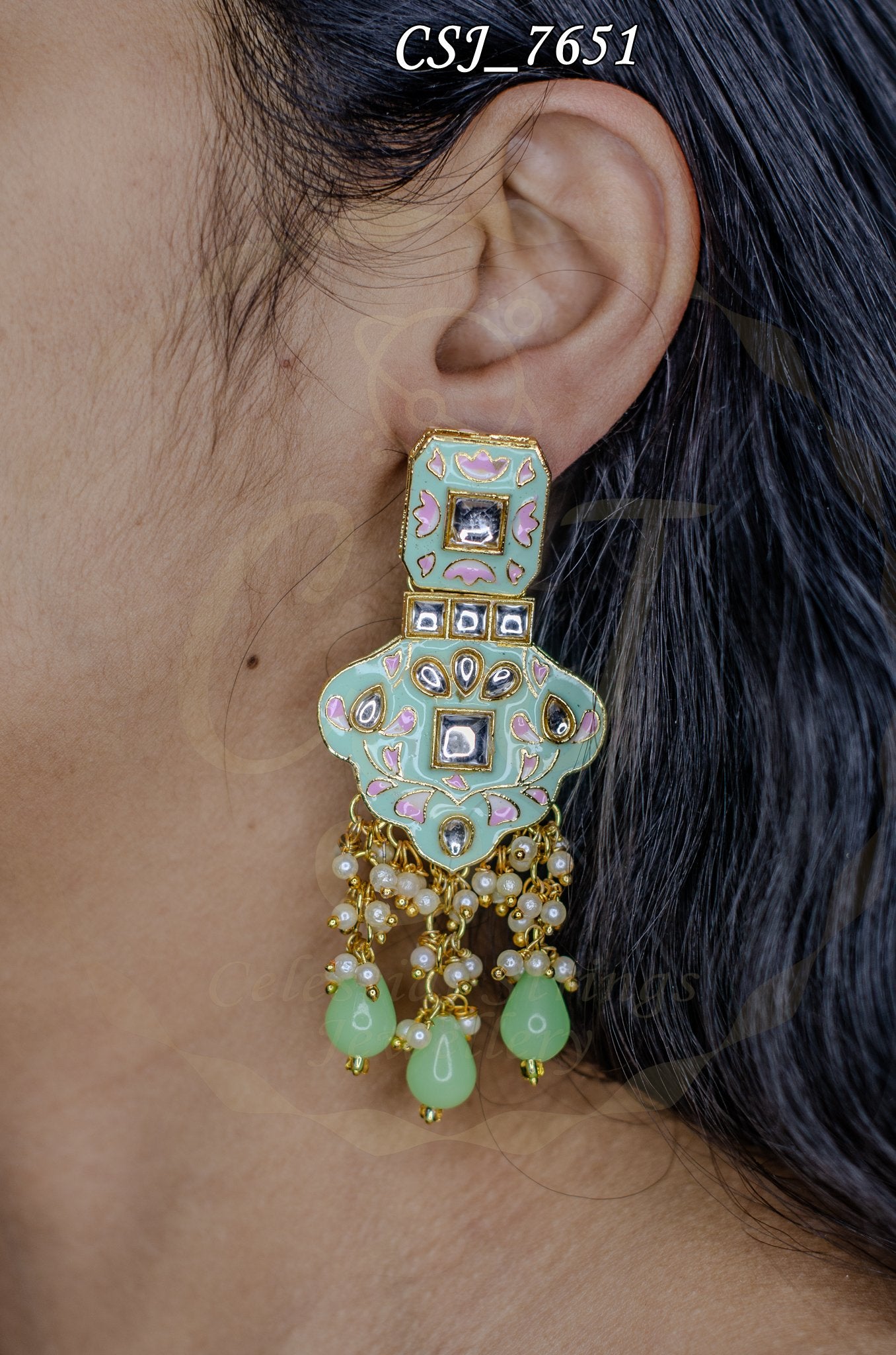 Ethnic Chandelier Earring